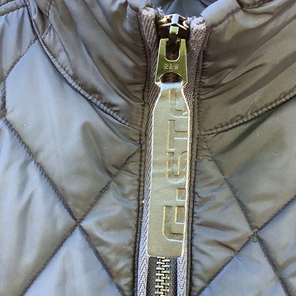 ❤️SOLD Star RAW Men's Blue Meefic Quilted Jacket XS - Picture 7 of 9